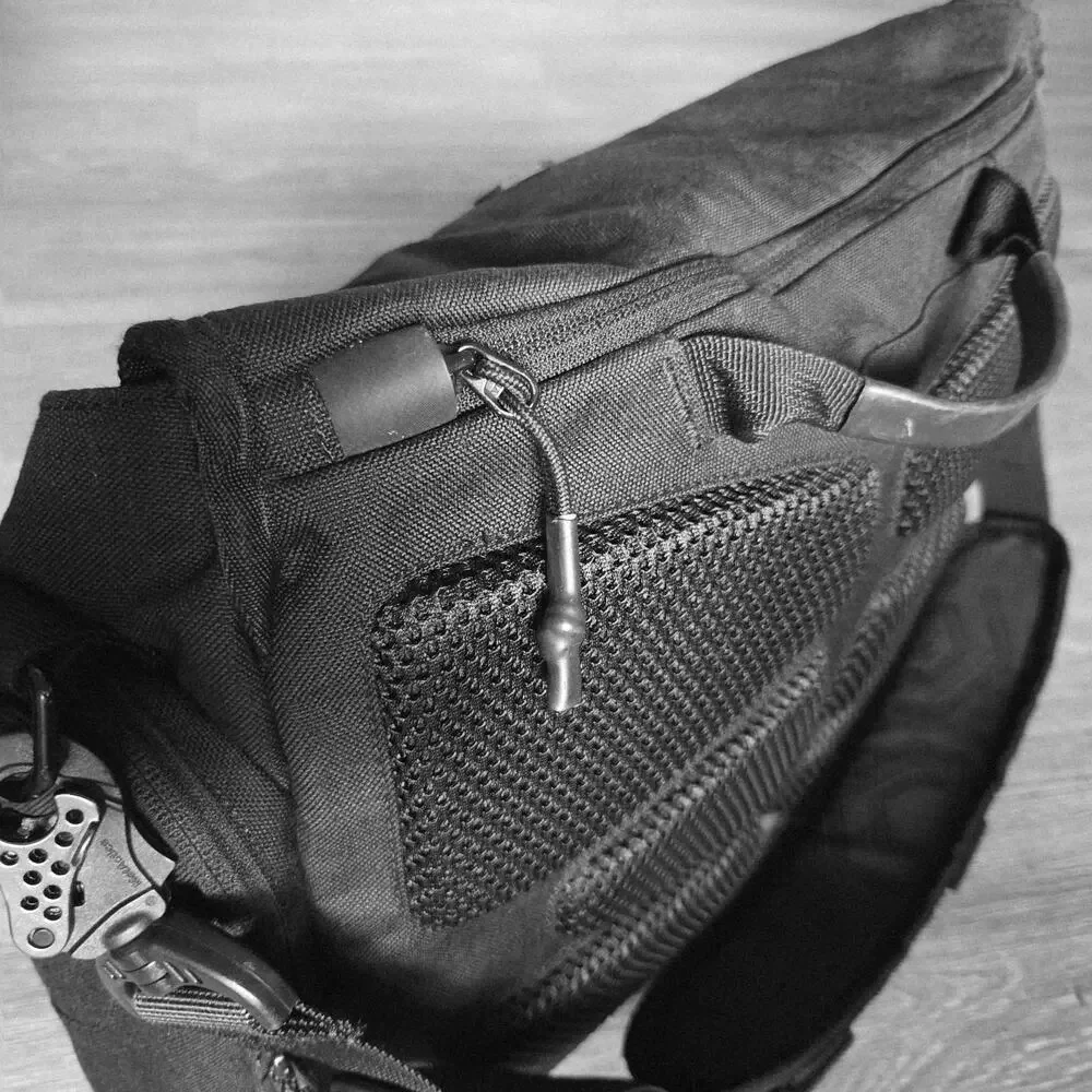 Mission Critical S.01 Diaper Messenger Laptop Black